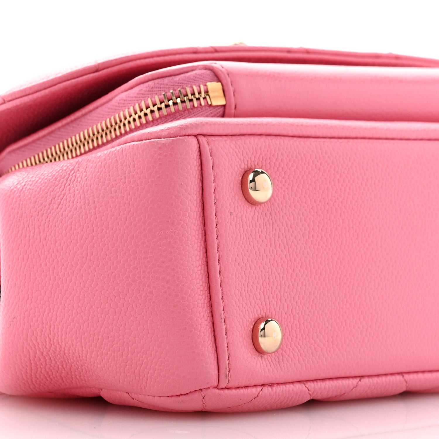 Chanel Caviar Quilted Small Business Affinity Flap Pink 9 of 10
