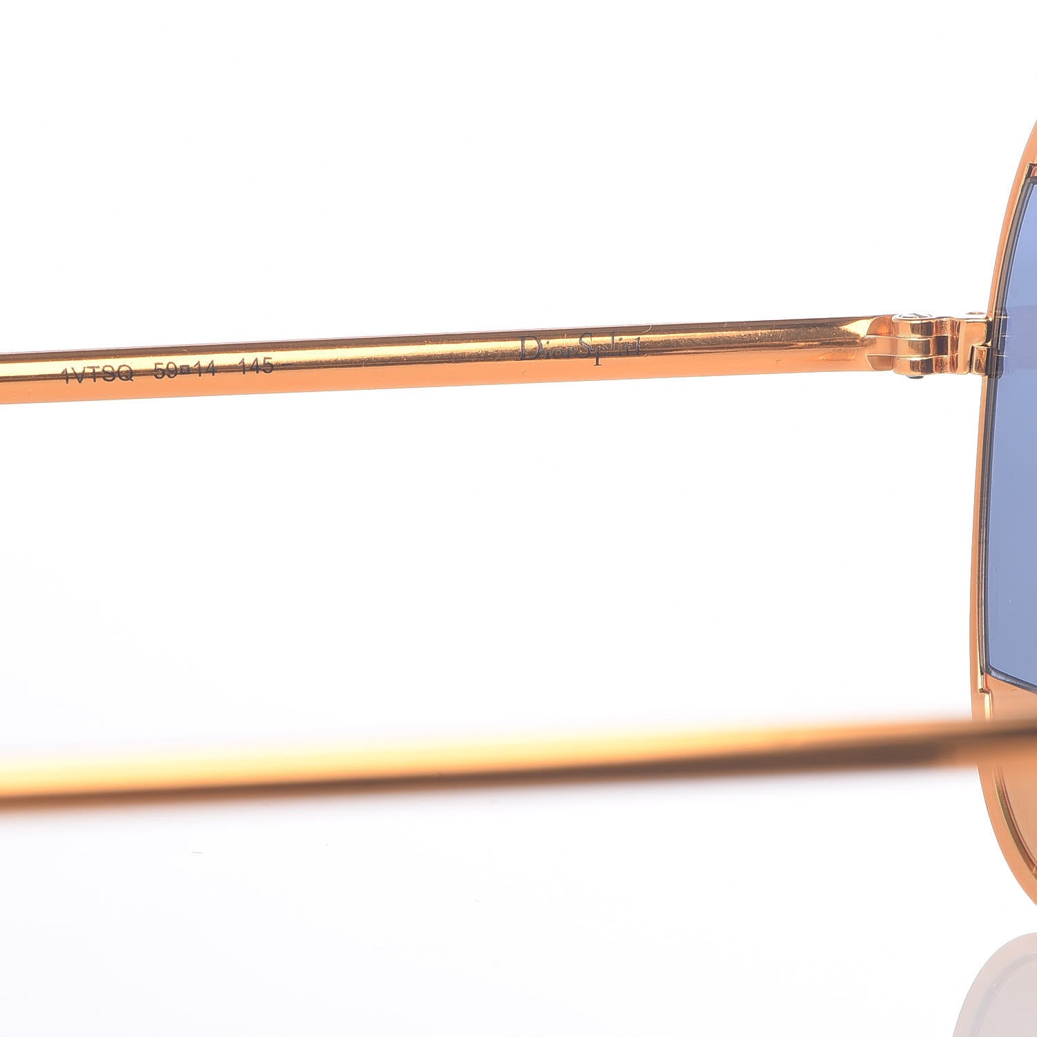 Christian Dior Split 1 Aviator Sunglasses Gold 5 of 7