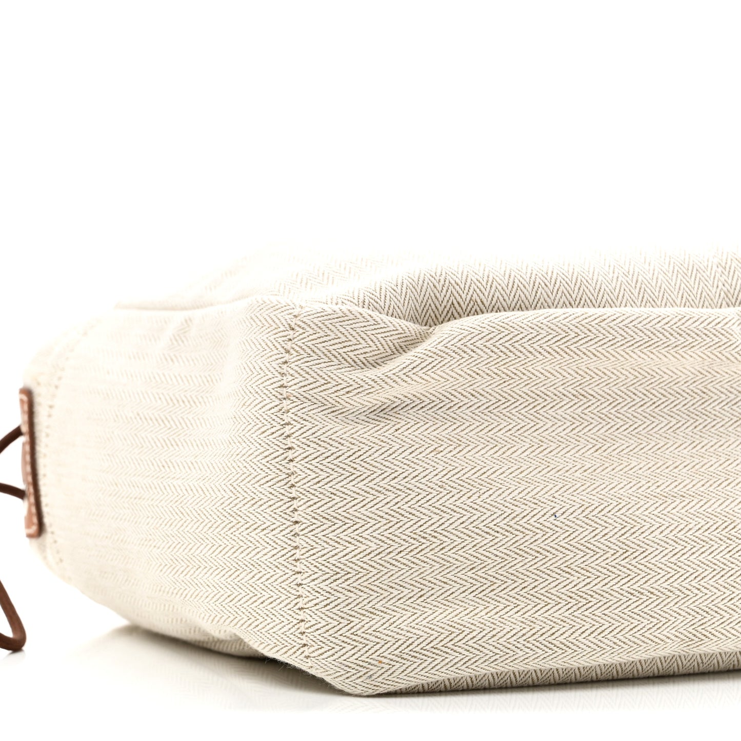 Canvas Barenia Fourbi 25 MM Pouch Naturel Fauve