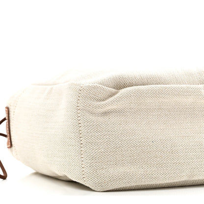 Hermes Canvas Barenia Fourbi 25 MM Pouch Naturel Fauve 9 of 10