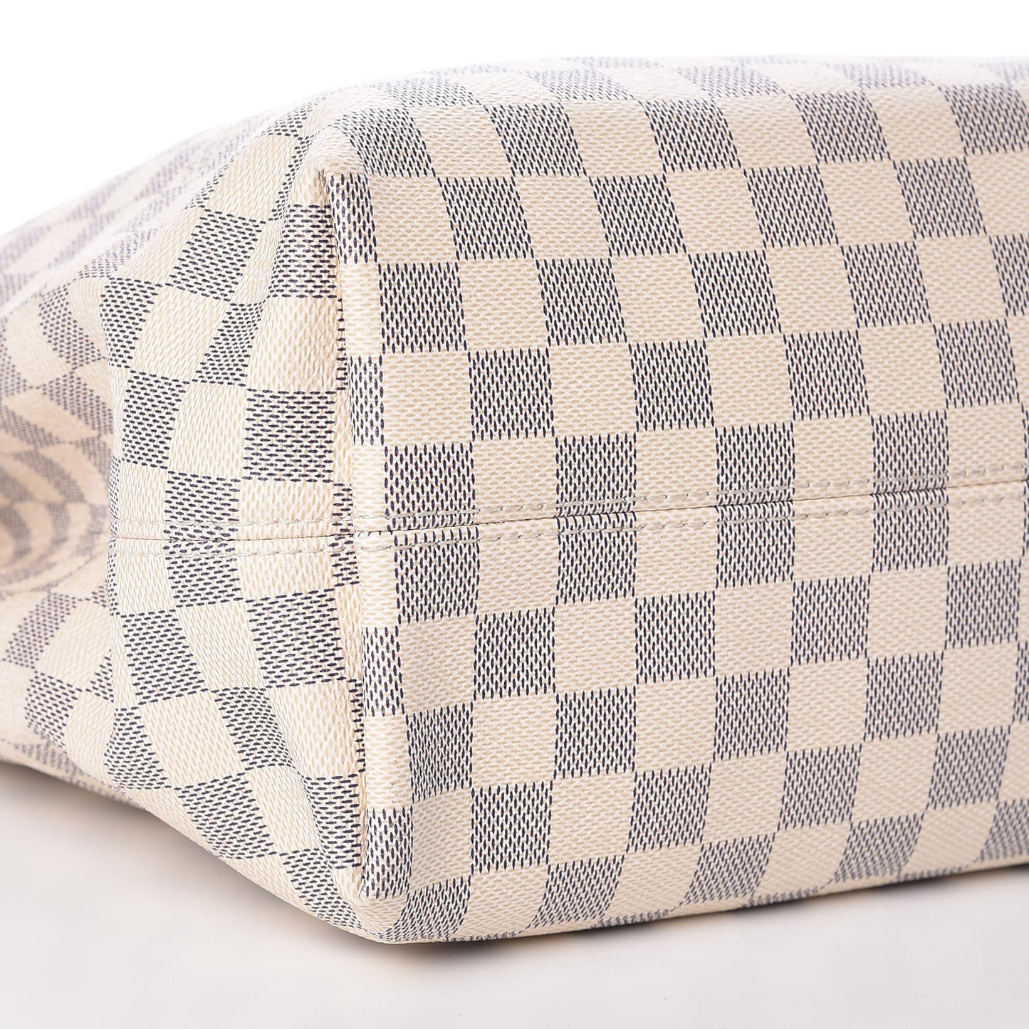 Damier Azur Graceful MM Rose Ballerine
