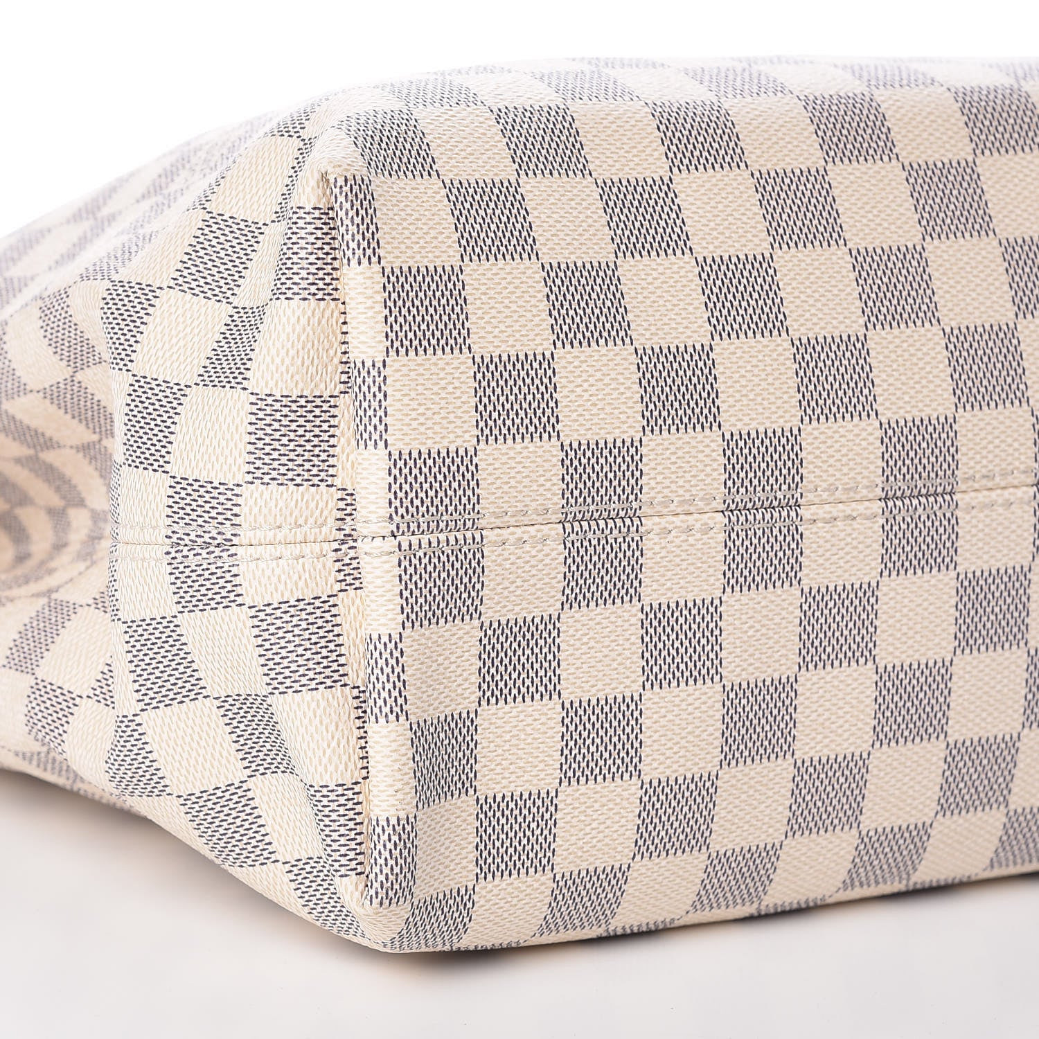 Louis Vuitton Damier Azur Graceful MM Rose Ballerine 11 of 12