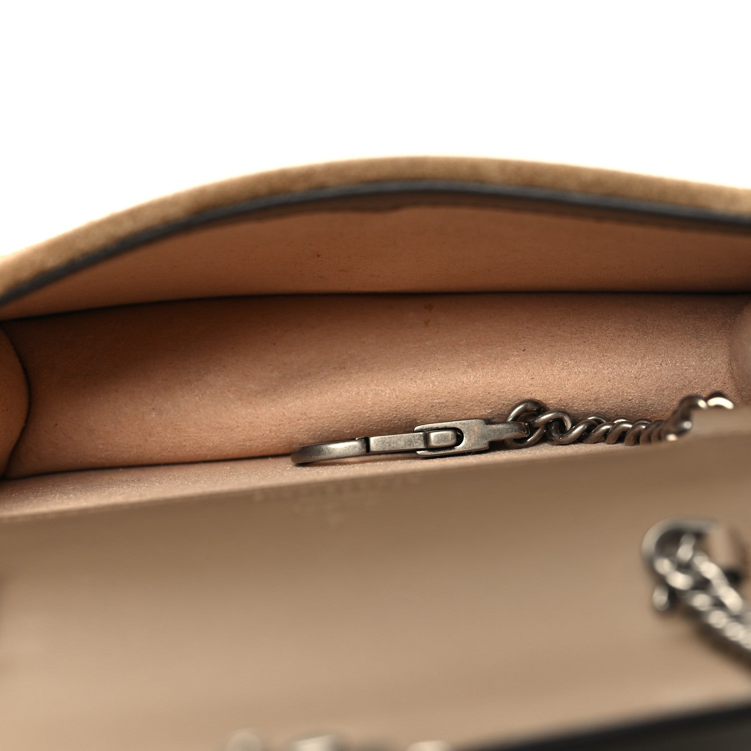 Gucci GG Supreme Monogram Super Mini Dionysus Shoulder Bag Taupe 5 of 10