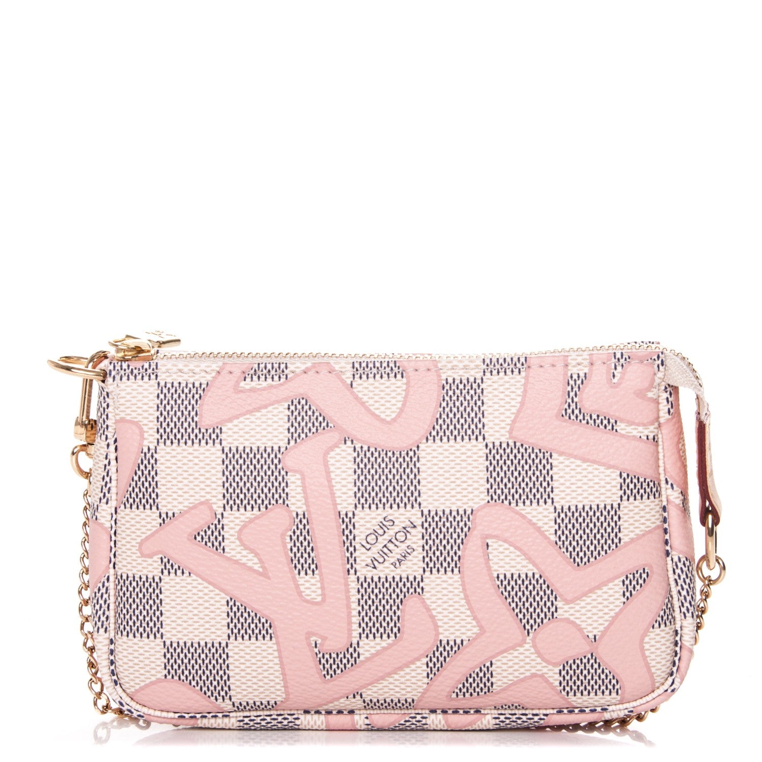Louis Vuitton Damier Azur Tahitienne Mini Pochette Accessories 1 of 7