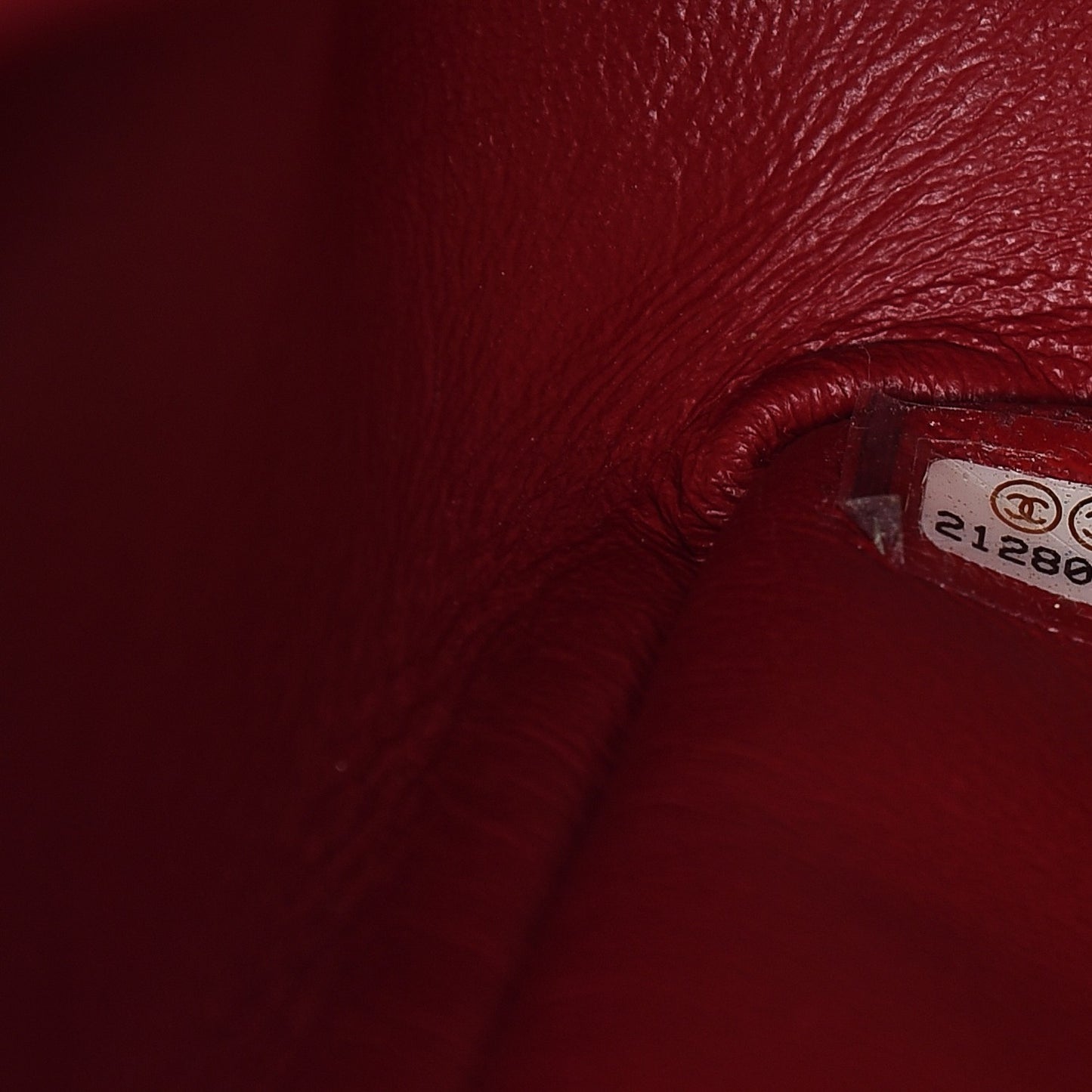 Aged Calfskin Quilted 2.55 Reissue 227 Flap Red