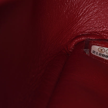 Chanel Aged Calfskin Quilted 2.55 Reissue 227 Flap Red 7 of 12