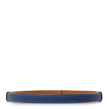 Hermes Epsom Kelly Belt Bleu Brighton 2 of 5