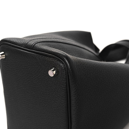 Hermes Taurillon Clemence Picotin Lock 18 PM Black 10 of 13