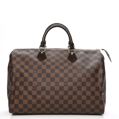 Louis Vuitton Damier Ebene Speedy 35 1 of 7