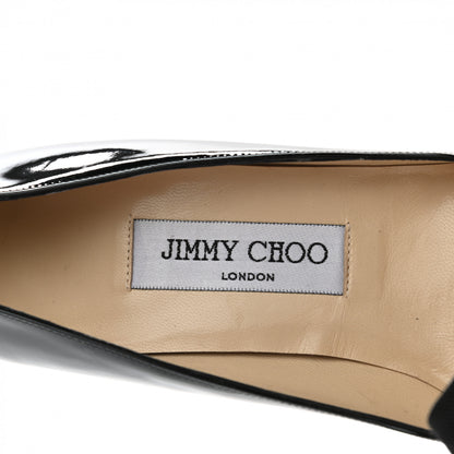 Jimmy Choo Patent Bow Pumps 35.5 Black 8 of 9