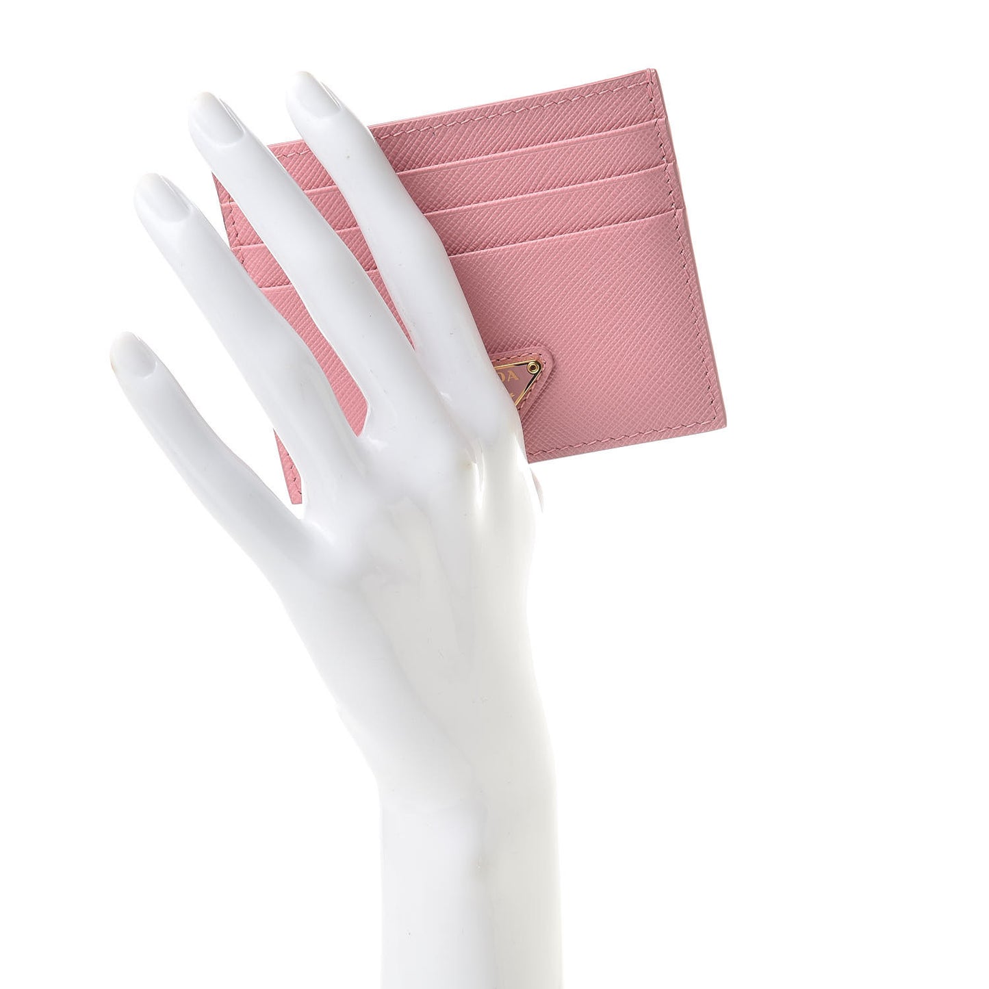Saffiano Triangle Card Holder Petalo