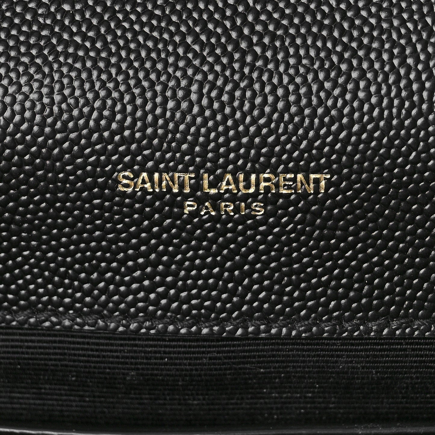 Grain De Poudre Textured Mixed Matelasse Triquilt Medium Monogram Satchel Black