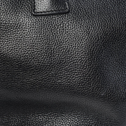 Chanel Calfskin Cerf Executive Shopper Tote Black 8 of 19