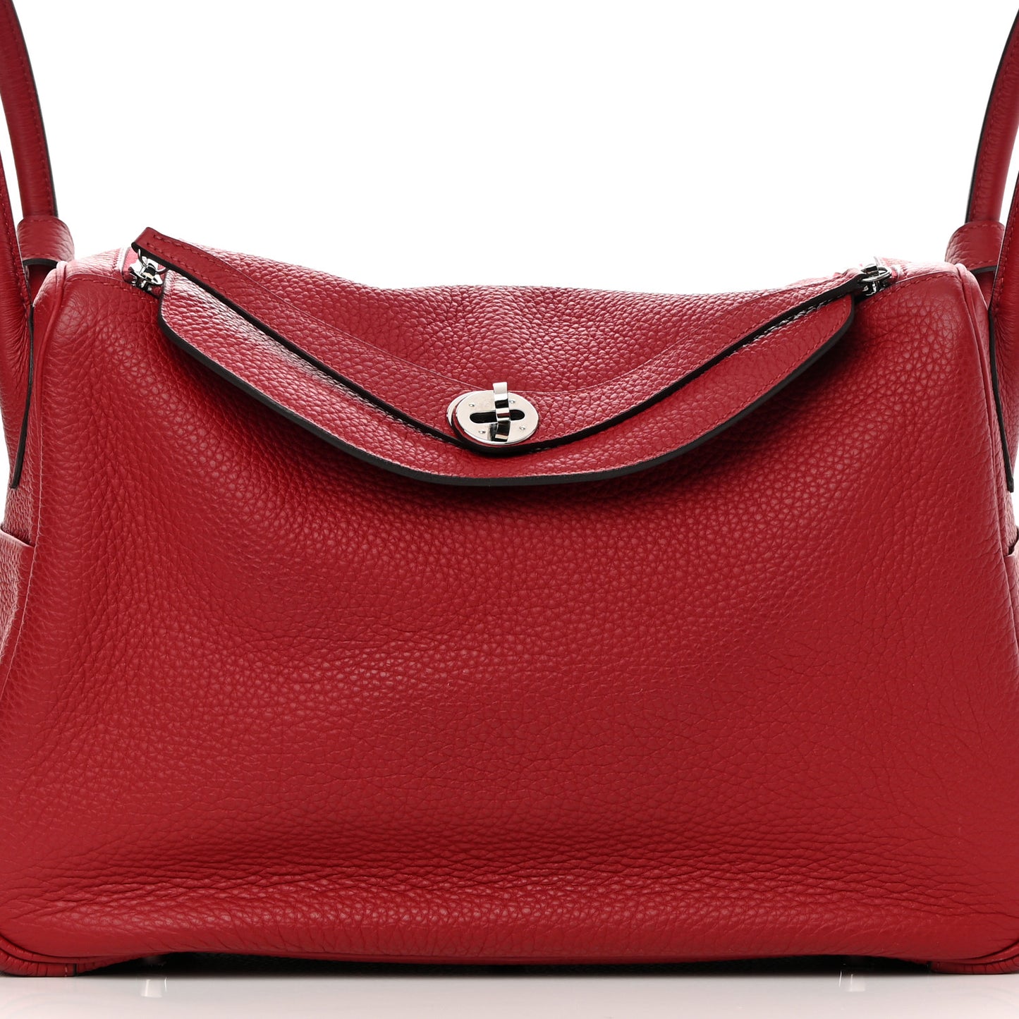 Taurillon Clemence Lindy 34 Rouge Grenat