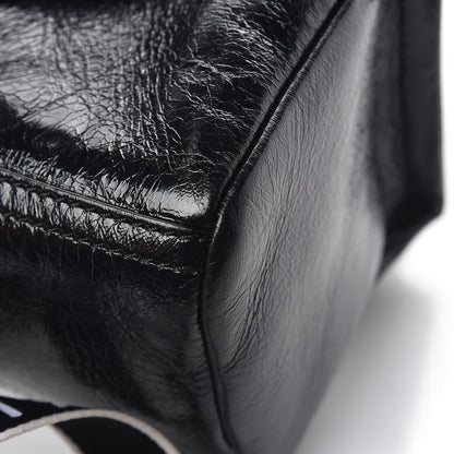 Givenchy Crinkled Patent Deerskin Mini Pandora Black 11 of 11