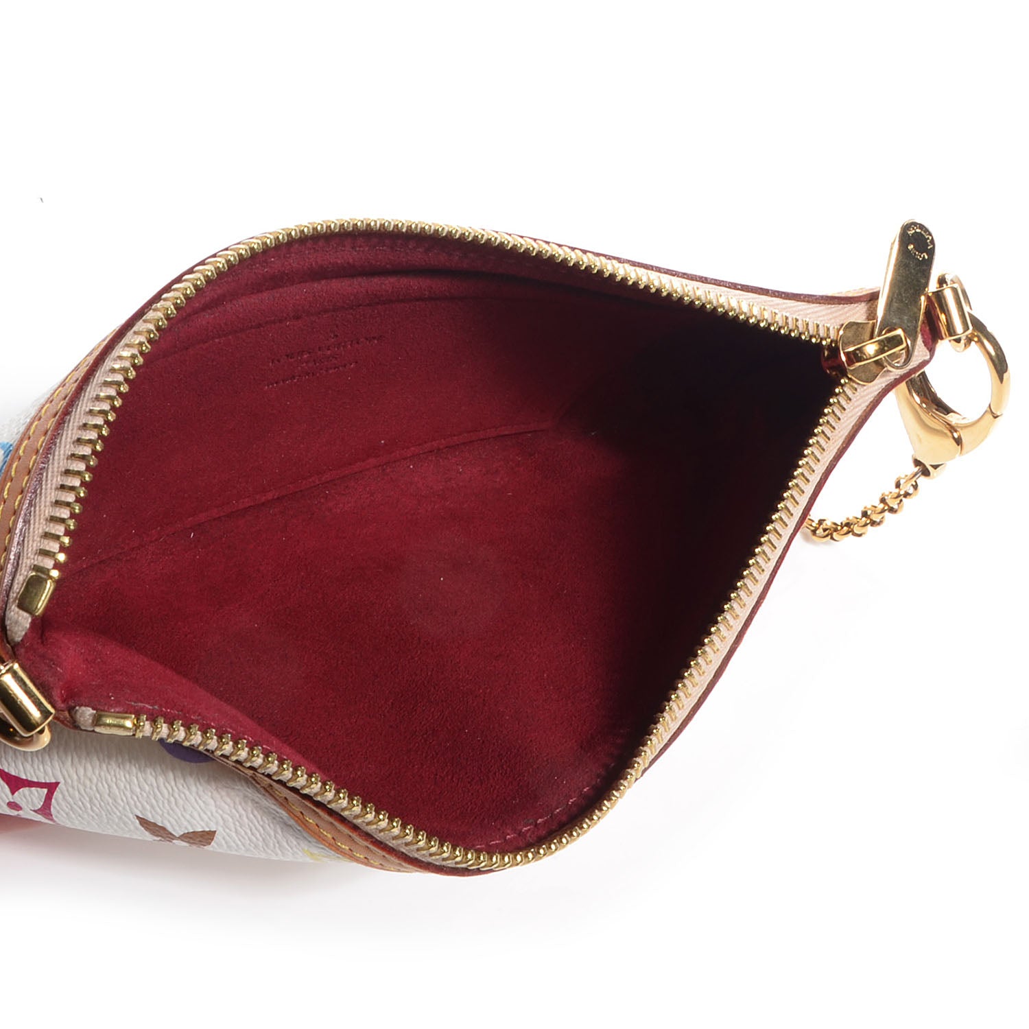 Louis Vuitton Monogram Multicolor Pochette Milla MM White 5 of 7
