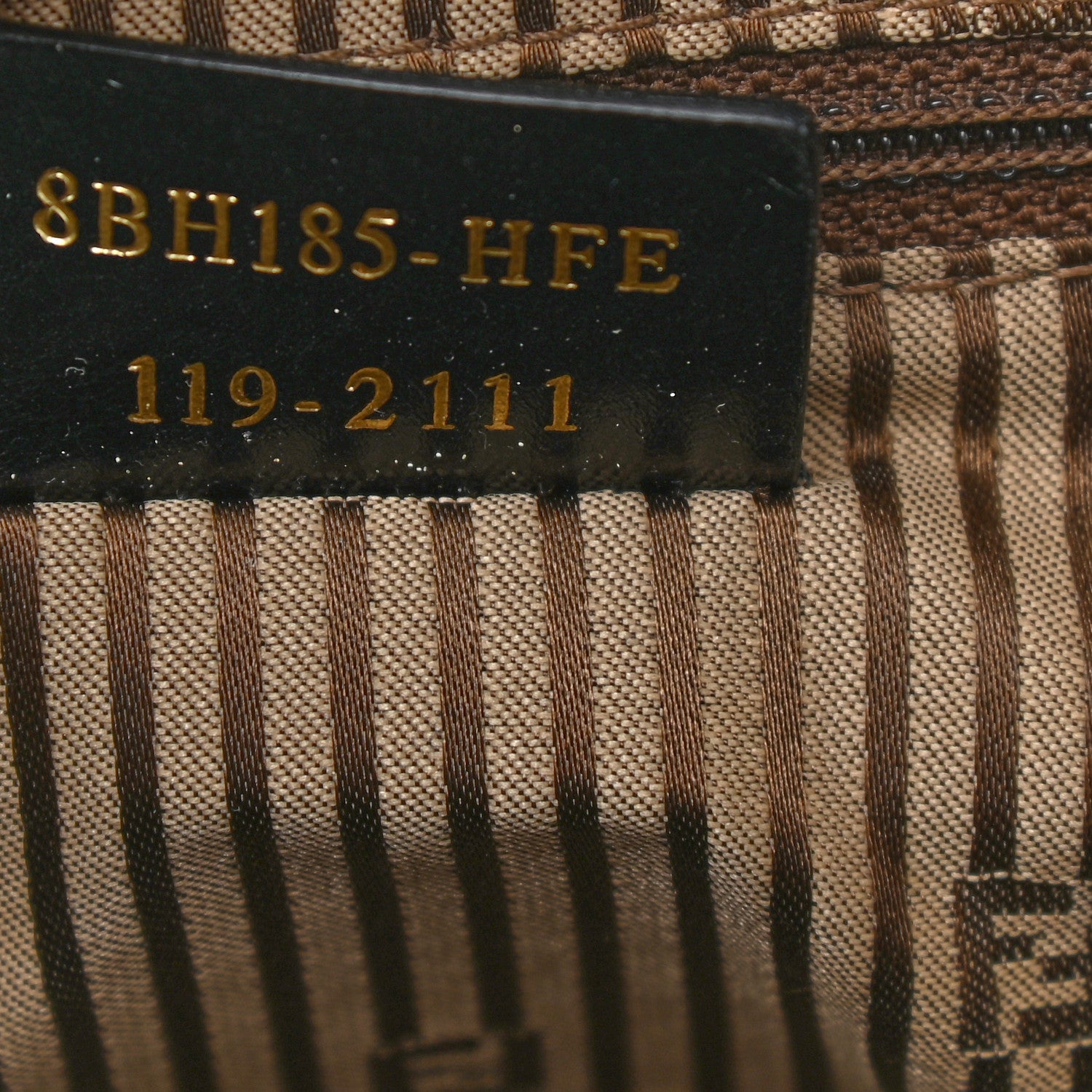 Fendi Zucca Spalmati Medium Roll Tote Tobacco Multicolor 7 of 10