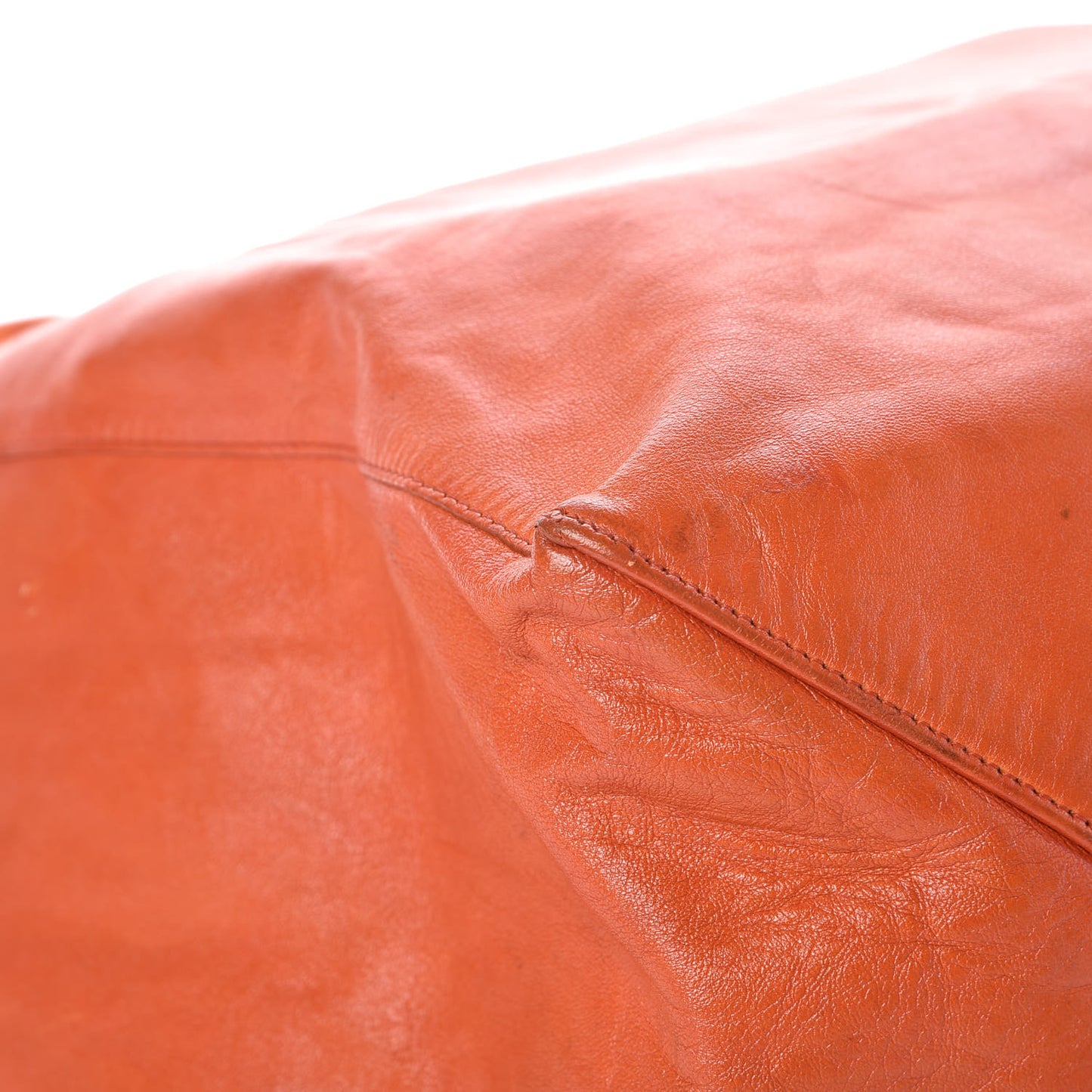 Calfskin Large Horizontal Cabas Phantom Orange