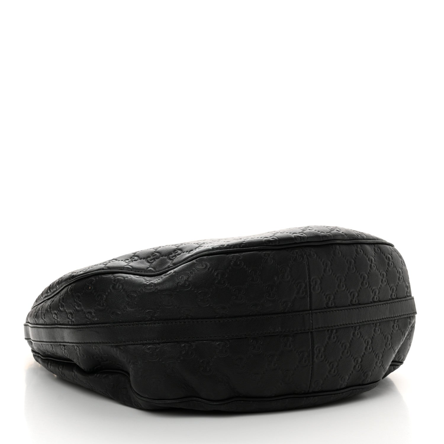 Gucci Guccissima Large GG Twins Hobo Black 4 of 14