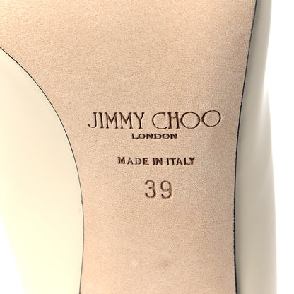 Jimmy Choo Nappa Shar 100 Pumps 39 Linen 6 of 8