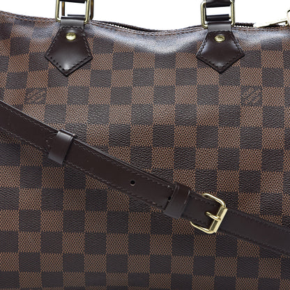 Louis Vuitton Damier Ebene Speedy Bandouliere 30 13 of 13