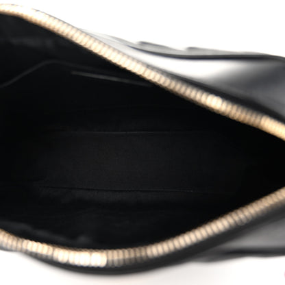 Saint Laurent SAINT LAURENT Calfskin Matelasse Monogram Lou Camera Bag Black 6 of 10