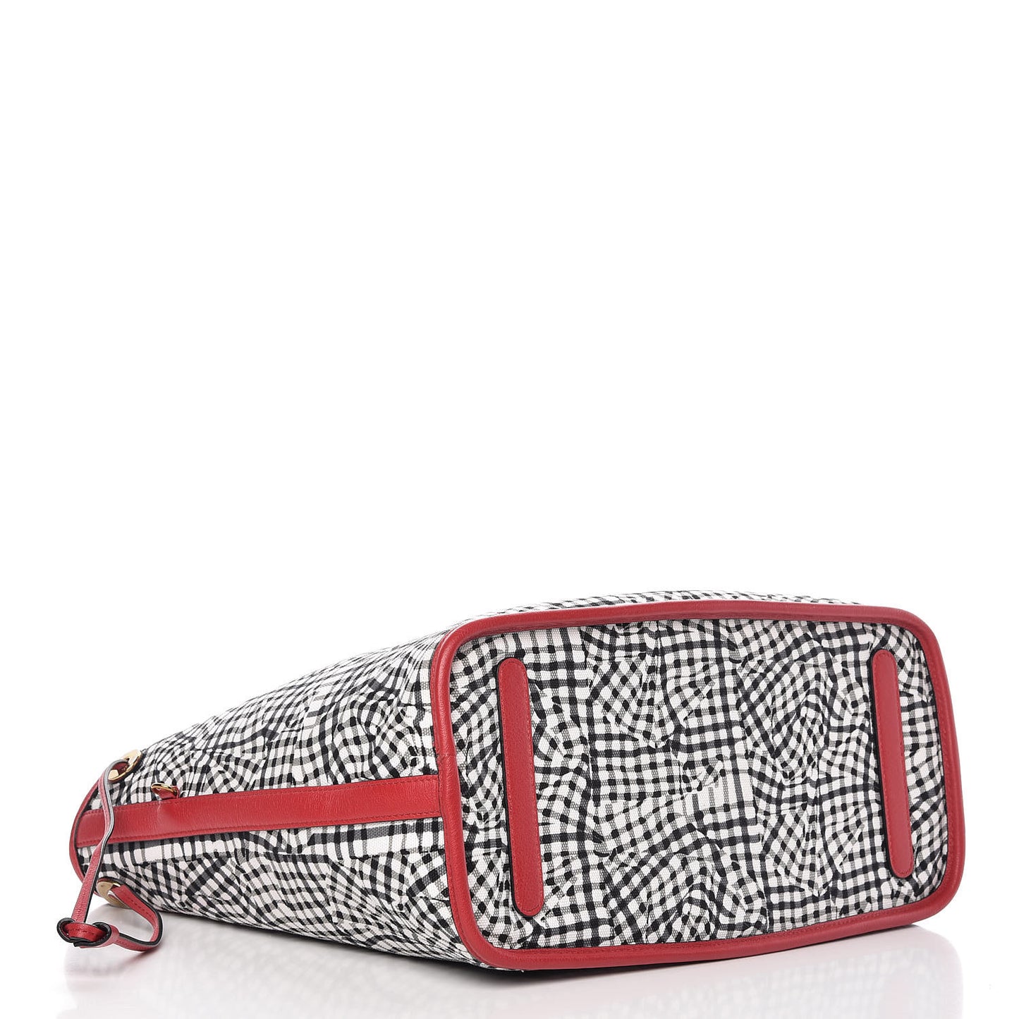 Visetos Medium Liz Reversible Shopper Tote Ruby Red