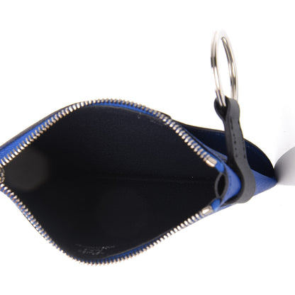 Hermes Epsom Vertige Mini Colorblock Card Holder Bleu Royal Bleu Glacier Bleu Indigo 5 of 8