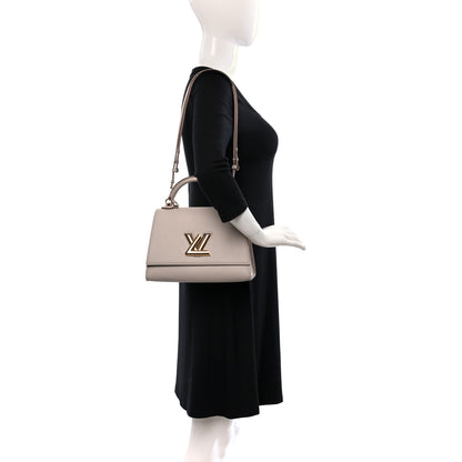 Louis Vuitton Taurillon Twist One Handle PM Greige 2 of 8
