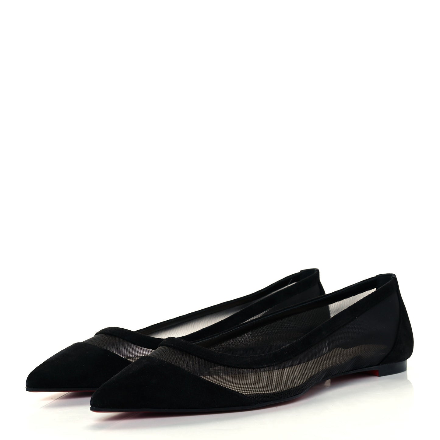 Veau Velours Rete Galativi Flats 41.5 Black