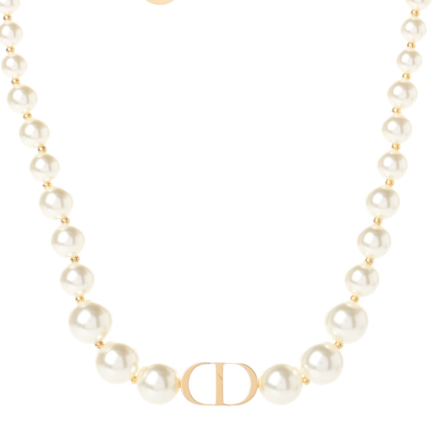 Pearl 30 Montaigne Choker Necklace Gold