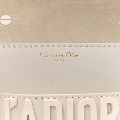 Christian Dior Ultra Matte Calfskin Mini J'Adior Chain Flap Bag White 6 of 9