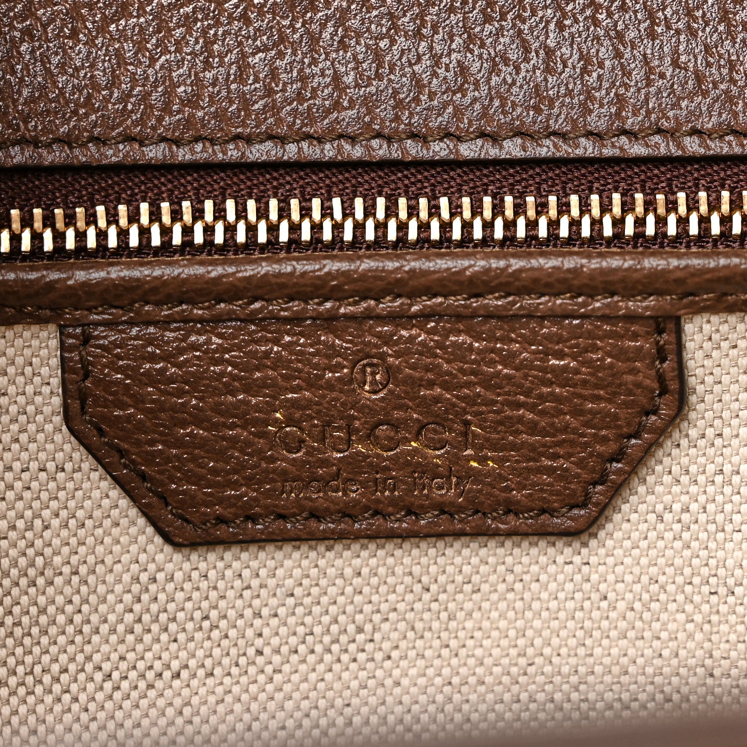 Gucci GG Supreme Monogram Studded Calfskin 100 Centennial Geometric Medium Bamboo 1947 Top Handle Bag Beige Ebony Multicolor 6 of 9