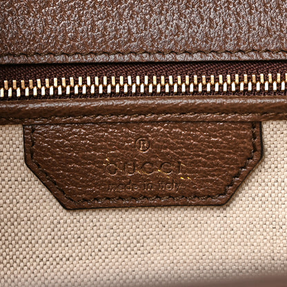 Gucci GG Supreme Monogram Studded Calfskin 100 Centennial Geometric Medium Bamboo 1947 Top Handle Bag Beige Ebony Multicolor 6 of 9