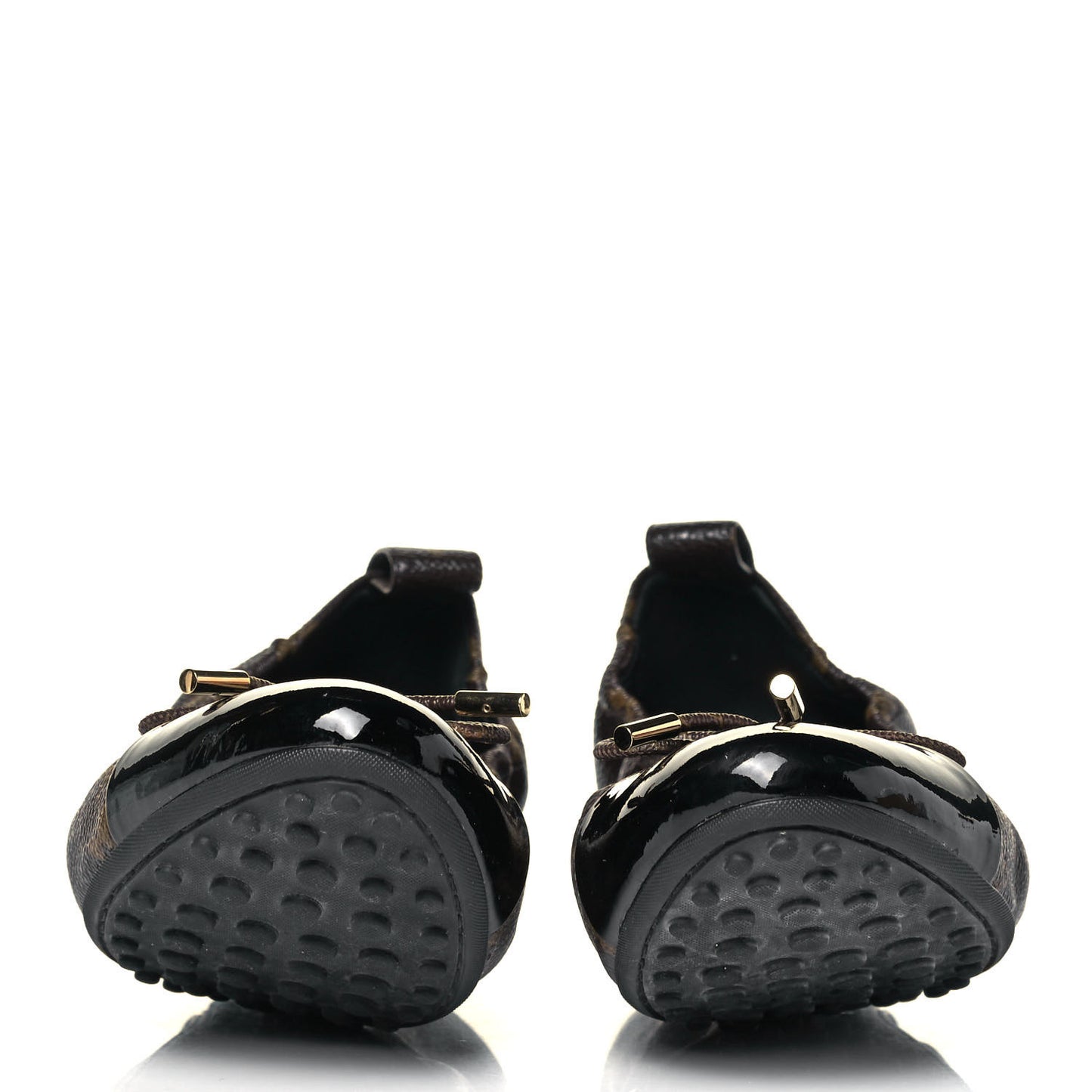 Monogram Flirty Ballerina Flats 40 Black