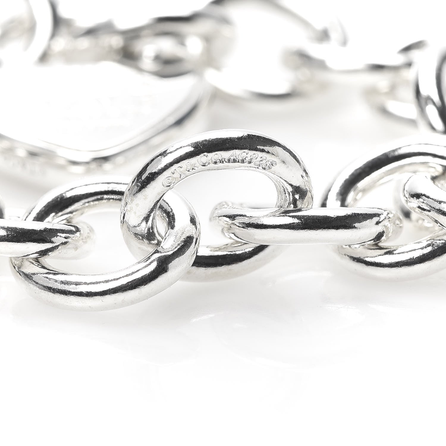 Tiffany Sterling Silver Return to Love Lock Bracelet 5 of 6