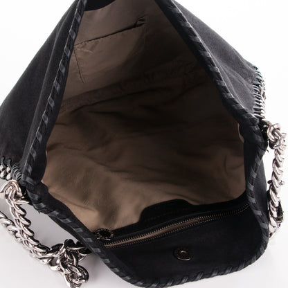 Stella McCartney Shaggy Deer Falabella Crossbody Bag Black 5 of 6
