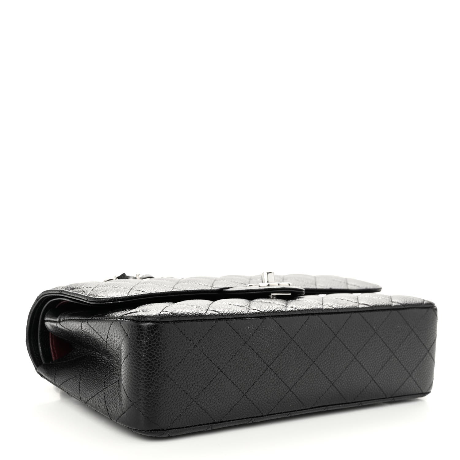 Chanel Caviar Quilted Medium Double Flap Black 4 of 10