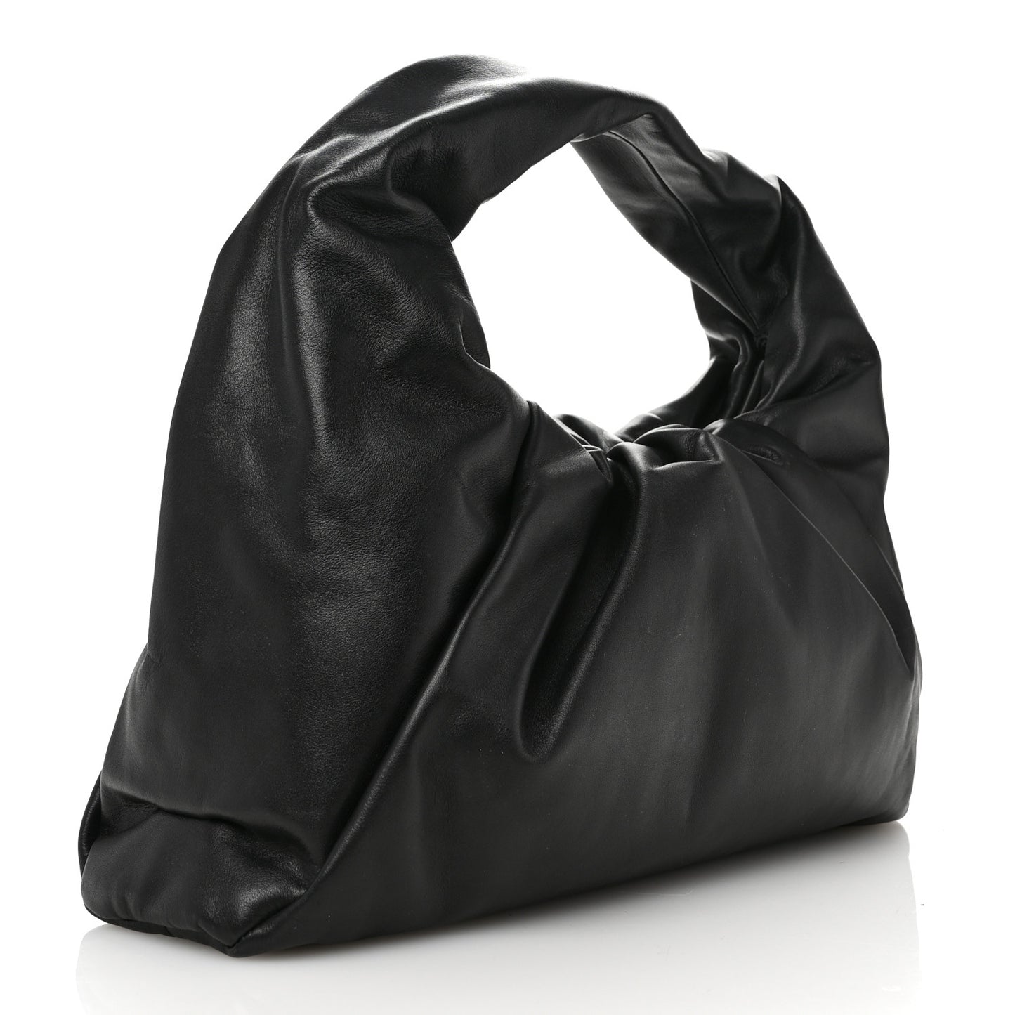 Smooth Butter Calfskin Small The Shoulder Pouch Black