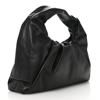 Bottega Veneta Smooth Butter Calfskin Small The Shoulder Pouch Black 3 of 9