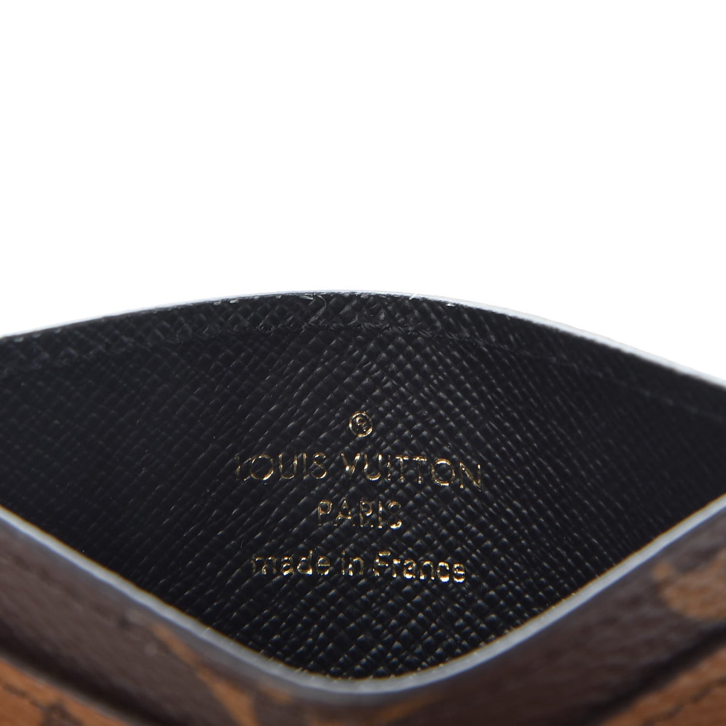 Reverse Monogram Card Holder