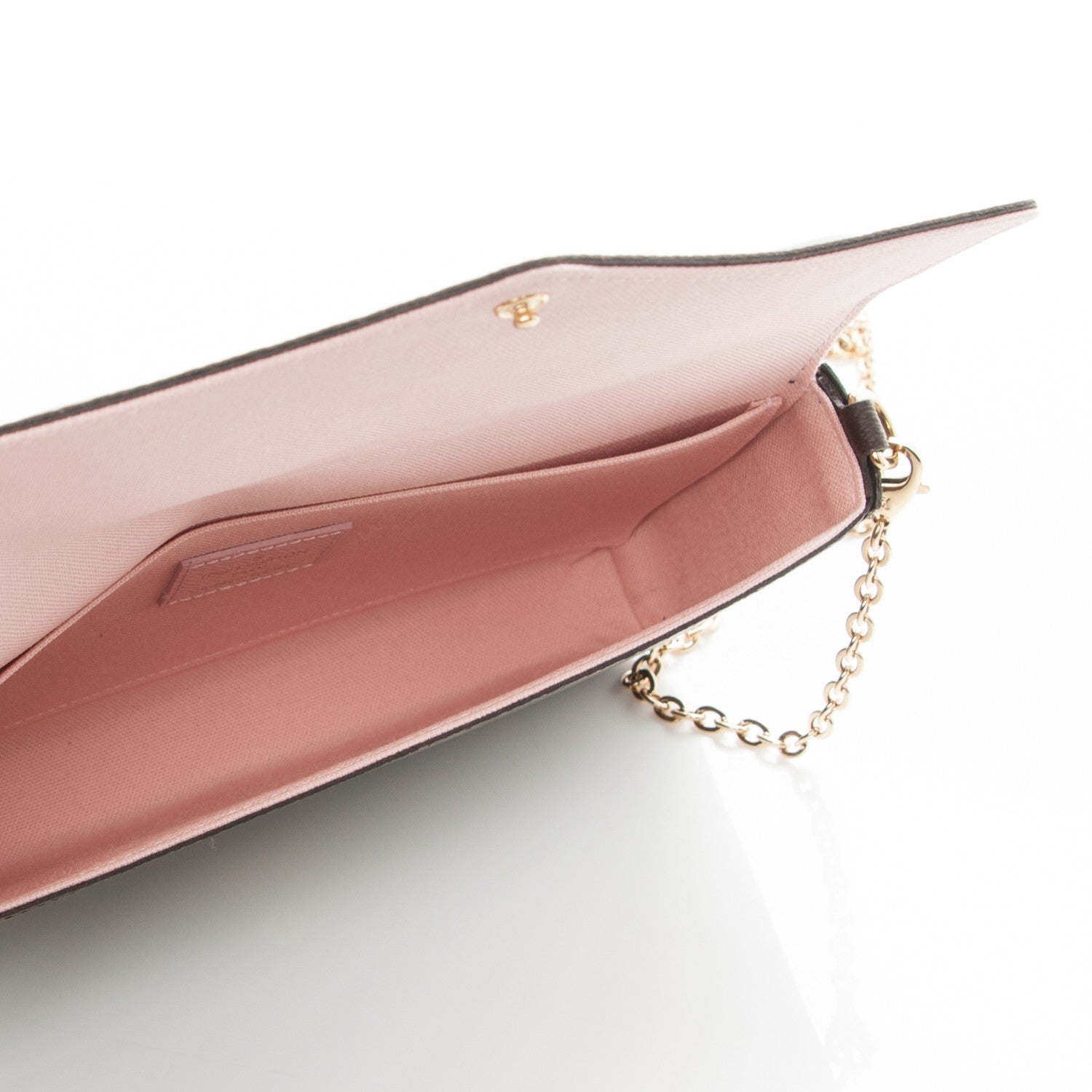 Louis Vuitton Monogram Lovely Birds Pochette Felicie Chain Wallet 5 of 8