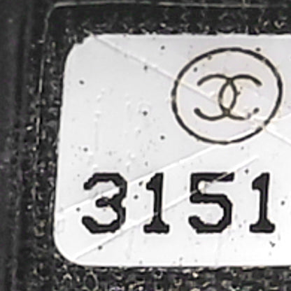 Chanel Calfskin Quilted Mini Coco Mail Clutch with Chain Black 8 of 11