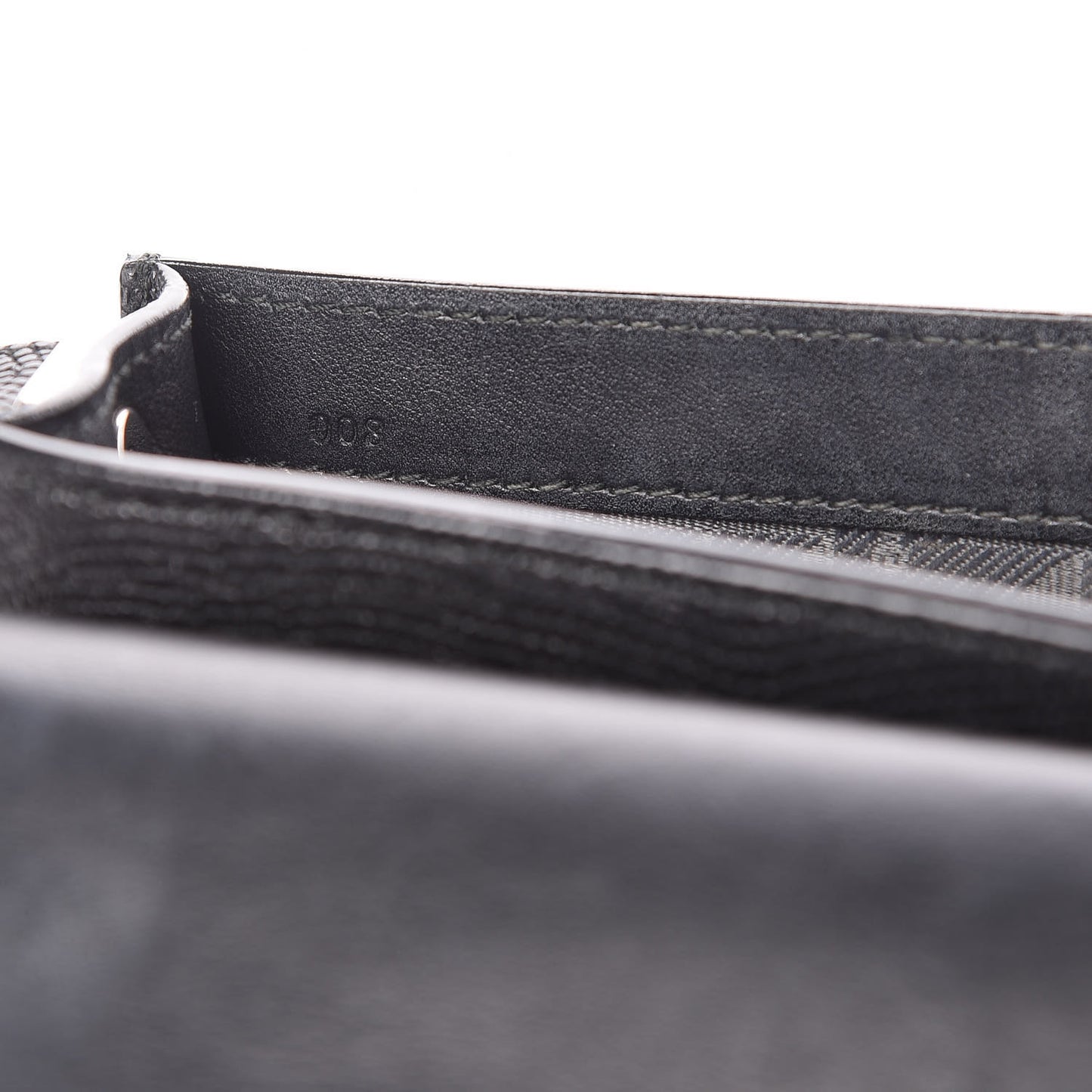 Calfskin Lizard Embossed Mini PS11 Classic Shoulder Bag Black