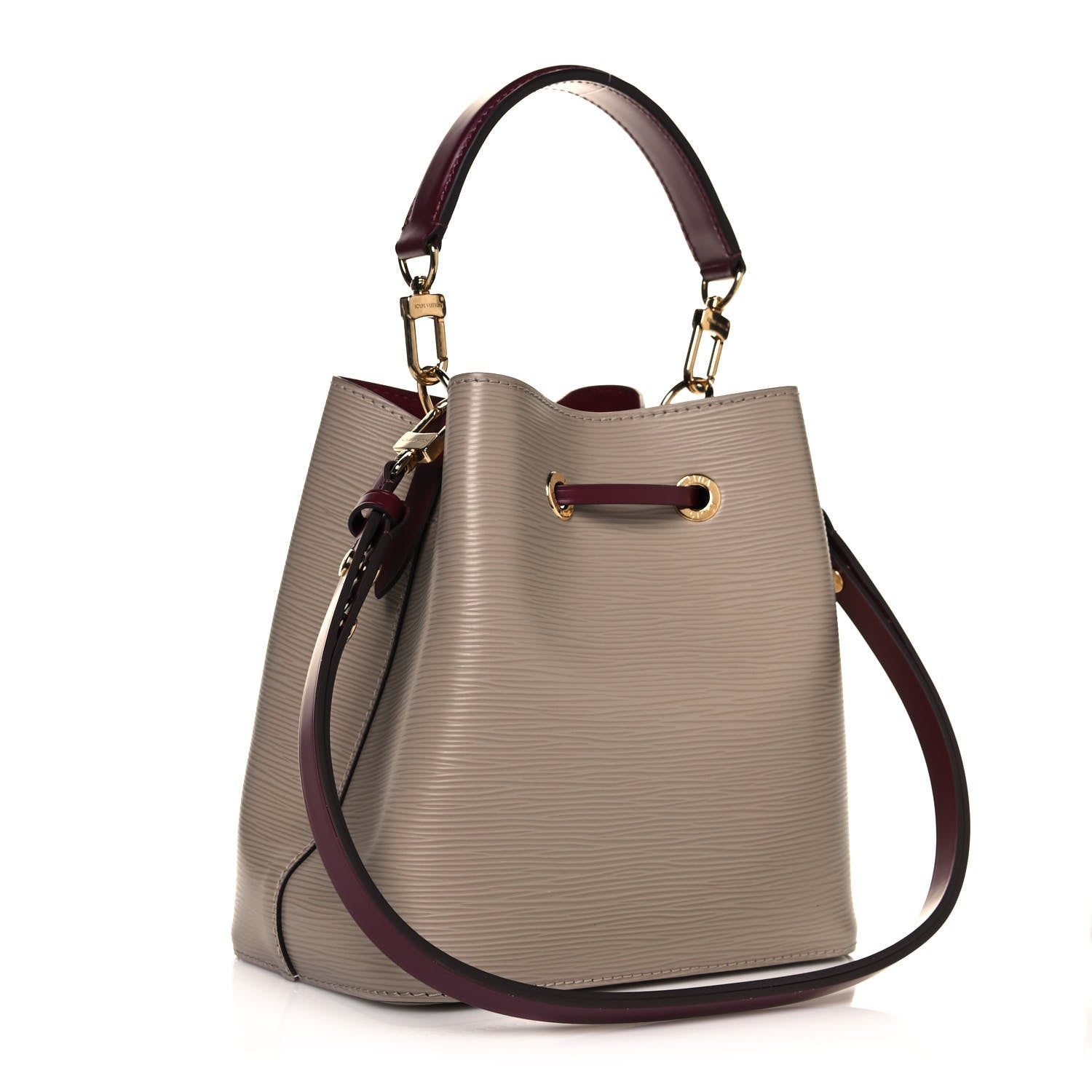 Louis Vuitton Epi Neonoe BB Galet Grenat 3 of 13