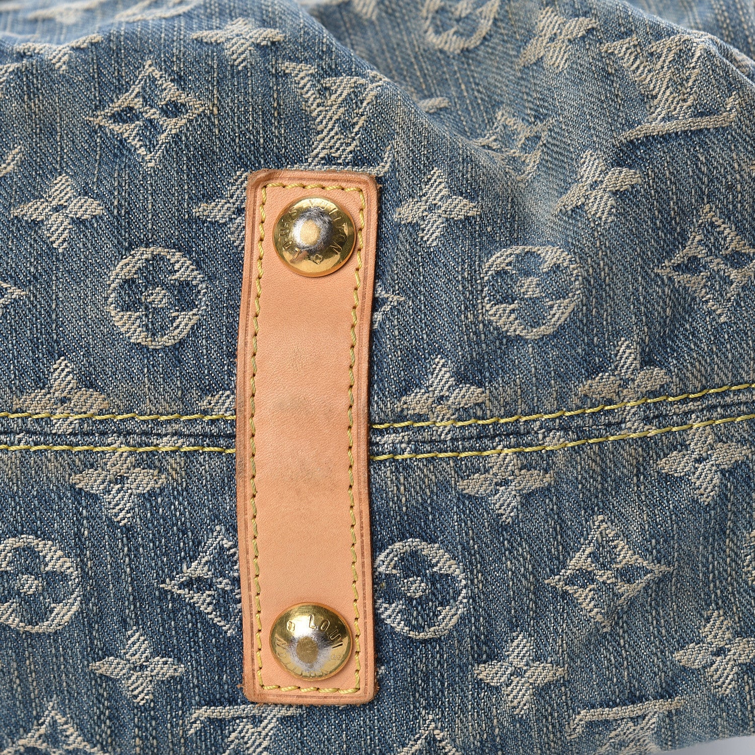 Louis Vuitton Denim Neo Cabby MM Blue 21 of 24