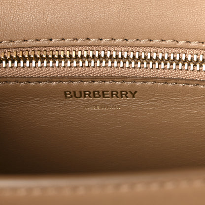 Burberry Calfskin Small TB Bag Light Camel 6 of 9