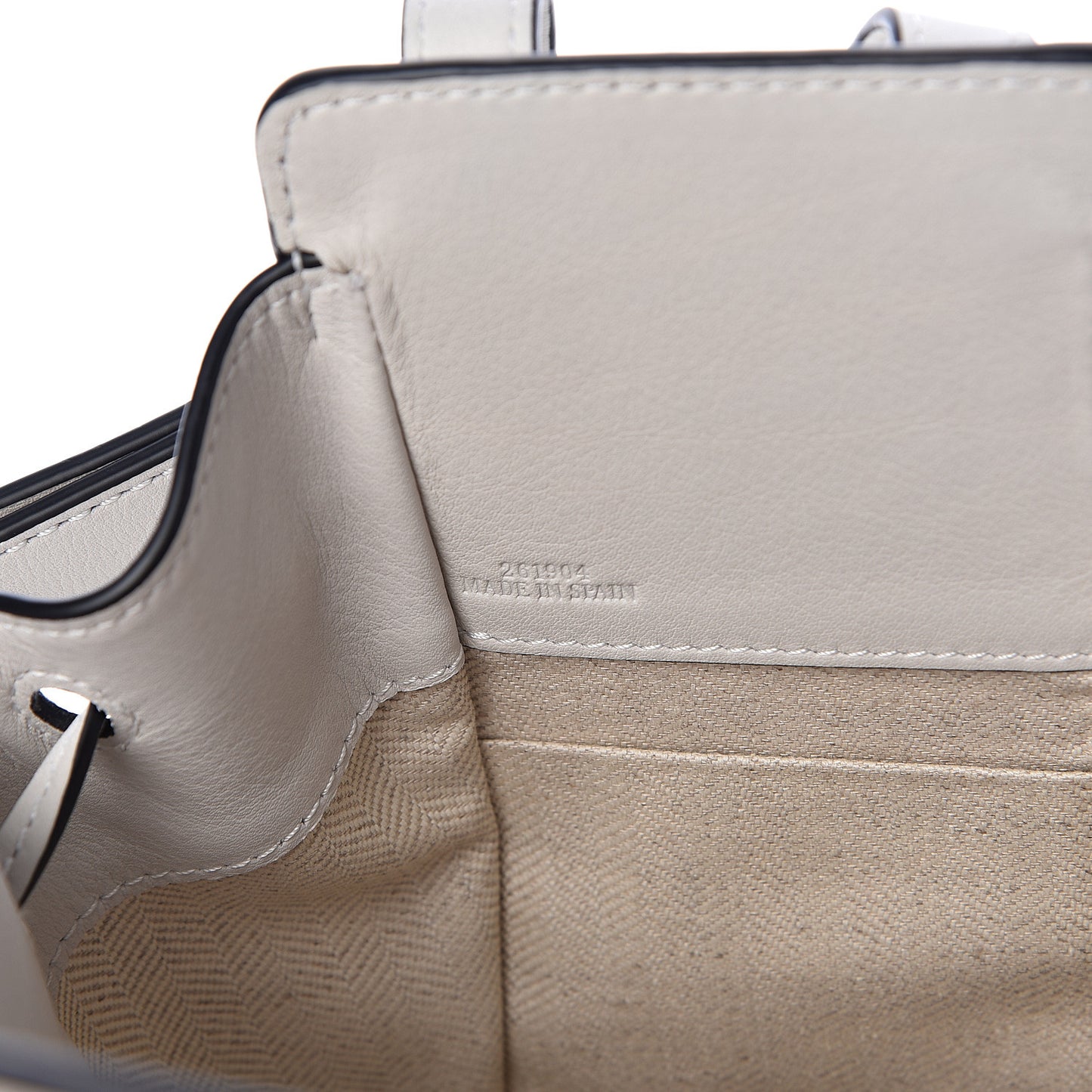 Calfskin Mini Hammock Shoulder Bag Soft White