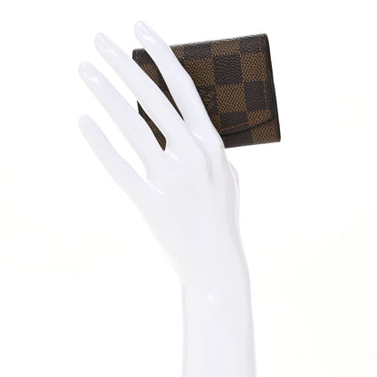 Louis Vuitton Damier Ebene Cufflinks Case 2 of 7
