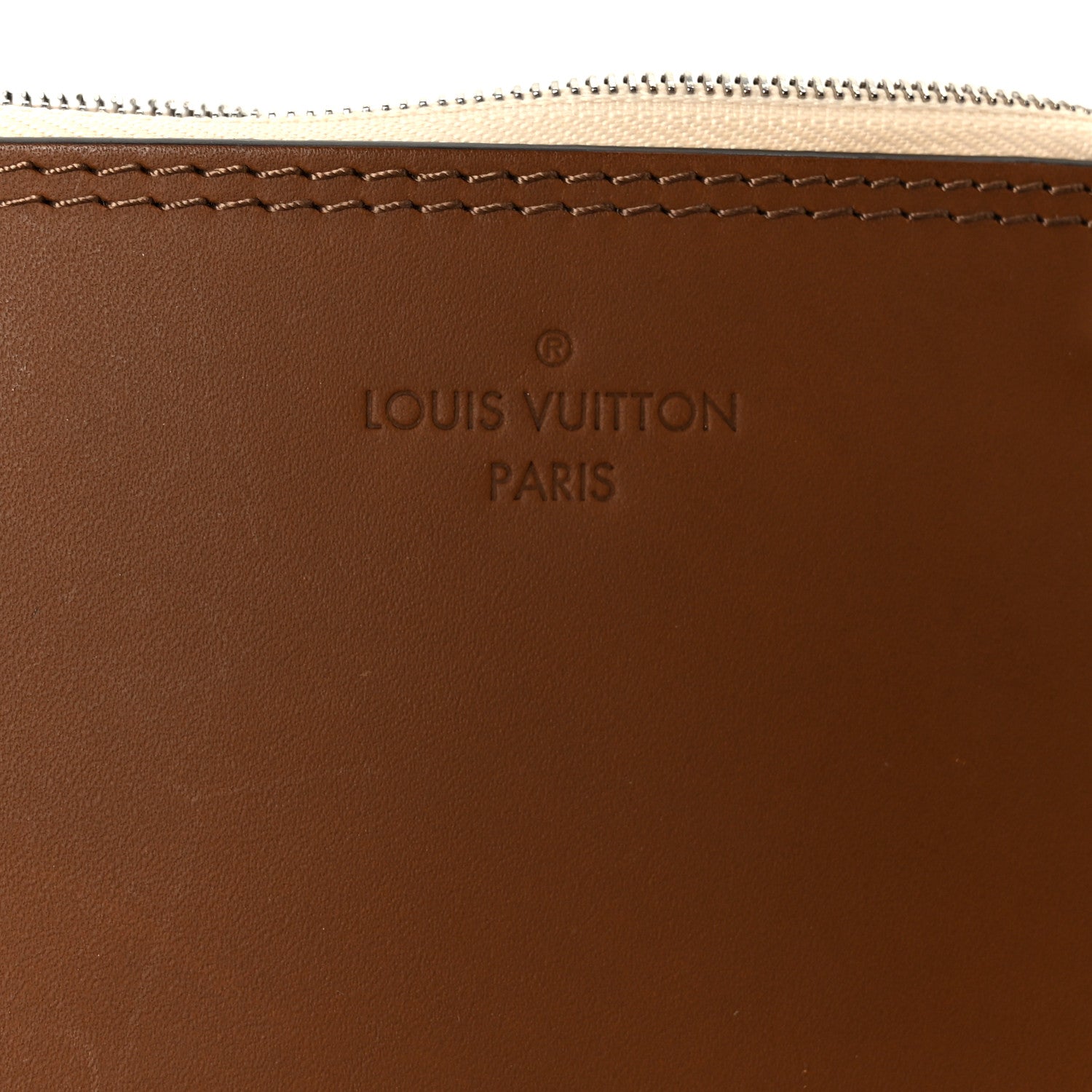 Louis Vuitton Calfskin Hina PM Pochette Pumpkin 6 of 6